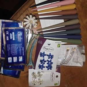 Hair Clip Lot With Dental White Strips Ladies Hair Accessories Frizz Ease Hair